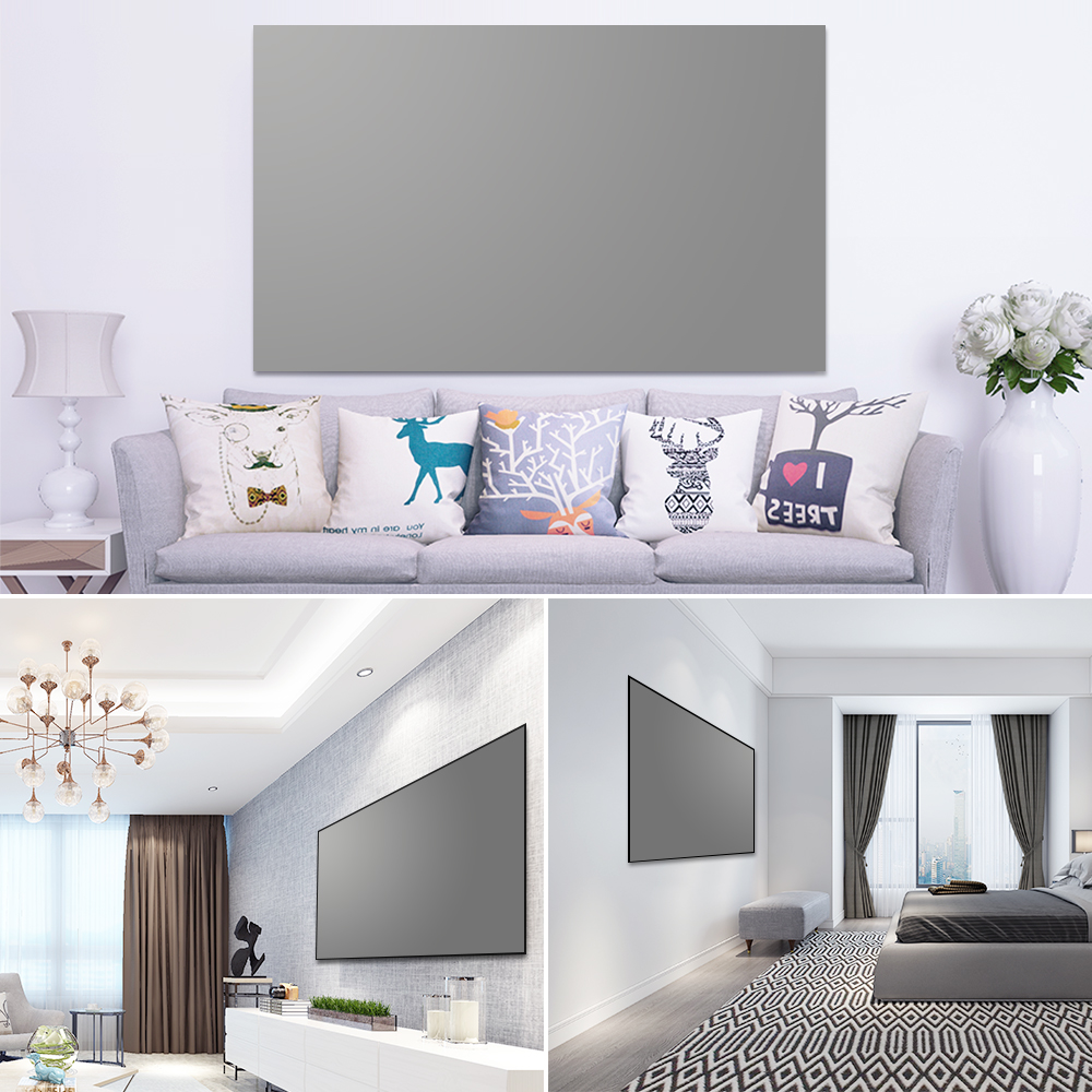 Salange Projector Screen,60 10 - đánh giá và giá Home Cinema Led Projector