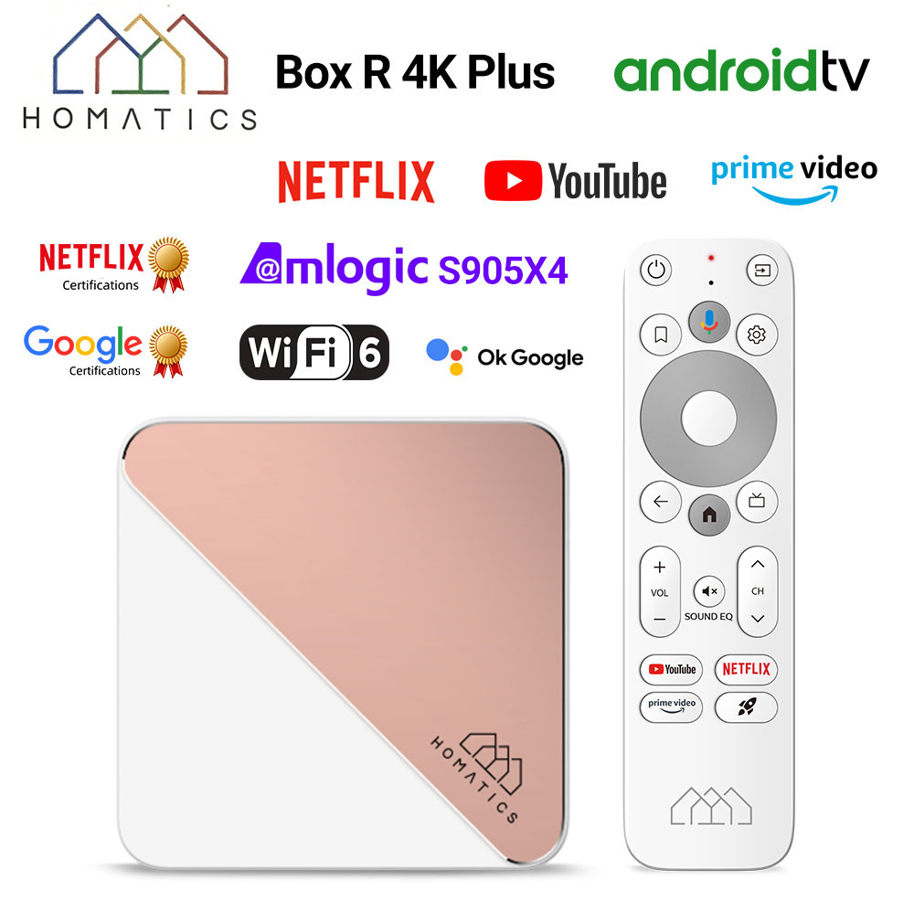 HOMATICS Box R 4K Plus TV Box  - đánh giá và giá Home Cinema Dolby Atmos