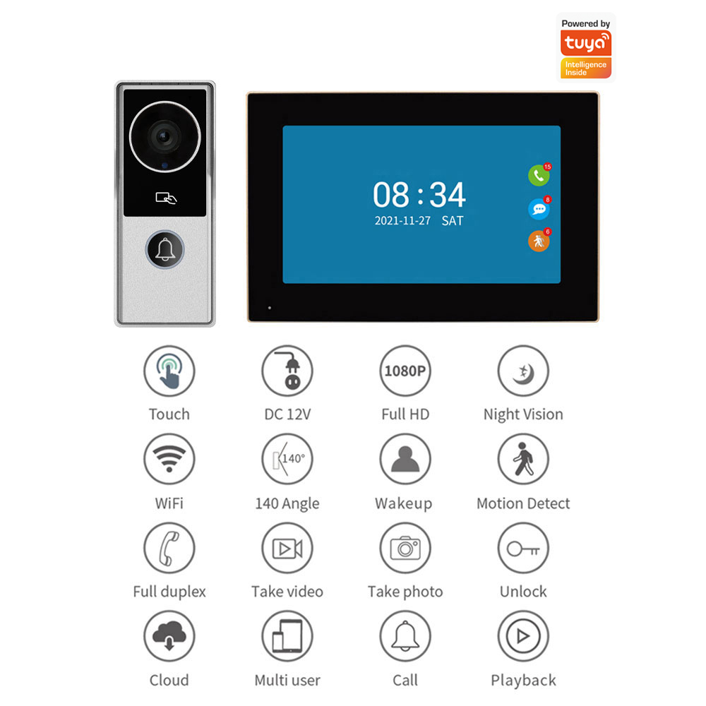 Wifi Video Doorbell System 108 - đánh giá và giá Home Cinema Kit