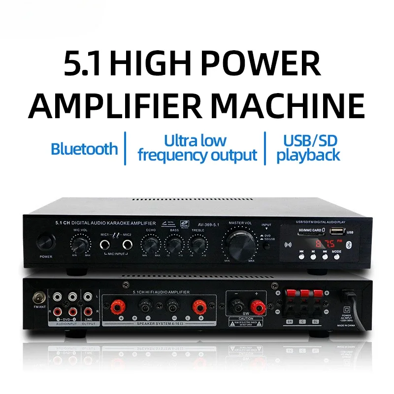 AV-369BT Bluetooth 5.1 Sound S - đánh giá và giá Home Cinema Audio System