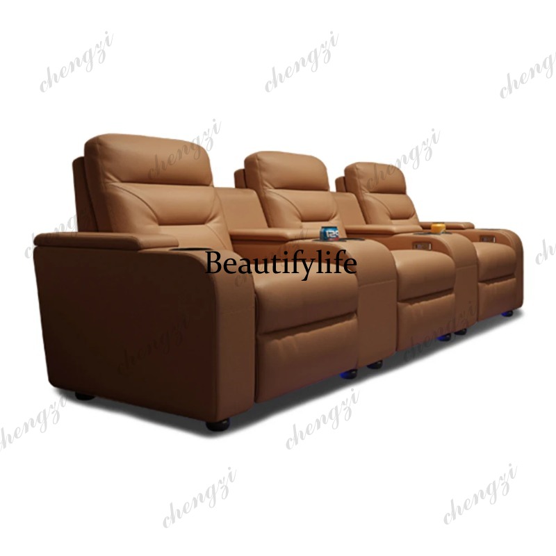 Leather Sofa set With POWER RE - đánh giá và giá Home Cinema Couch