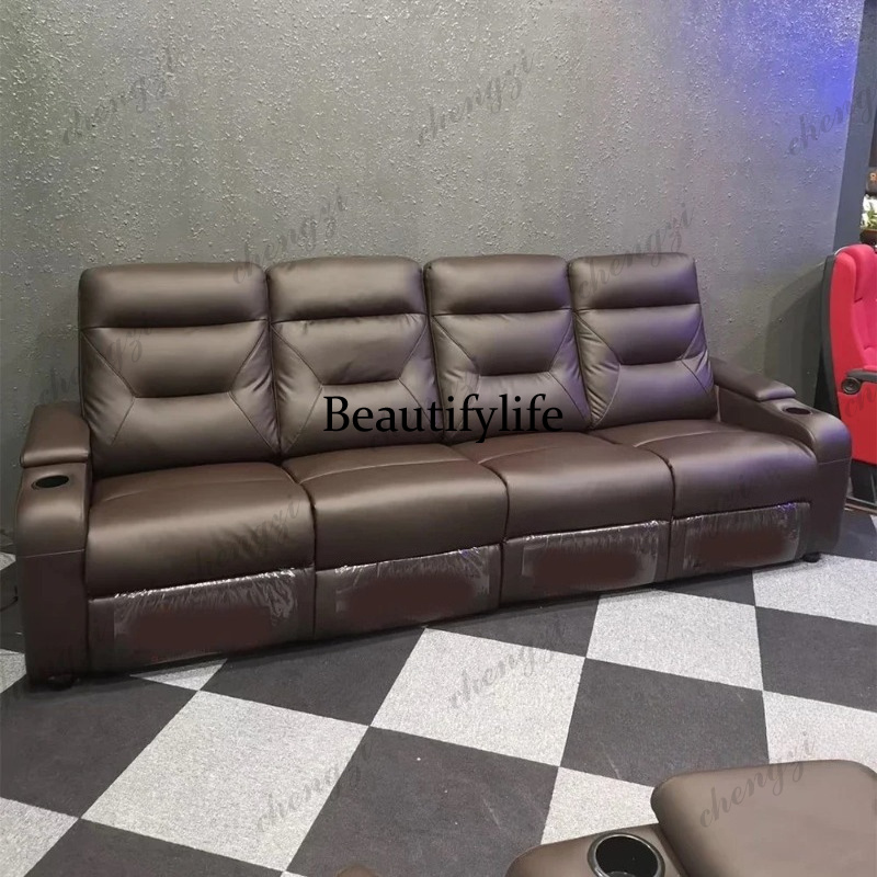 Leather Sofa set With POWER RE - đánh giá và giá Home Cinema Couch
